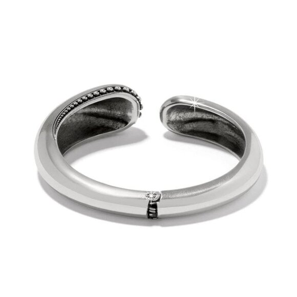 Brighton Silver Plated Pretty Tough Droplet Hinged Bracelet New Brighton Silver Plated Pretty Tough Droplet Hinged Bangle Bracelet
